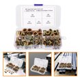 thumbnail image 2 of 100 Pcs M5 M8 Écrous Moletés en Acier au Carbone Plaqué Zinc Rivets Plats Filetés Insert Rivets A1862, 2 of 9