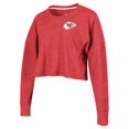 thumbnail image 2 of Sudadera Crop Top NFL para Mujer Manga Larga y Cuello Redondo Chiefs Rojo Talla M, 2 of 4