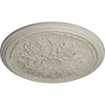 thumbnail image 3 of Ekena Millwork 15 3/4"OD x 5/8"P Luton Ceiling Medallion (Fits Canopies up to 1 1/8"), Hand-Painted Pot of Cream Crackle, 3 of 6