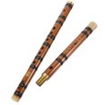 thumbnail image 1 of OULII 1Pcs Flûte en Bambou pour Musicien et Collectionneur Performance et Cadeau, 1 of 8