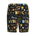 thumbnail image 5 of Fotbe Basketball Pajama Shorts for Men, Men's Pajama Bottoms, Sleepwear,Short Pajama Pants-Small, 5 of 9