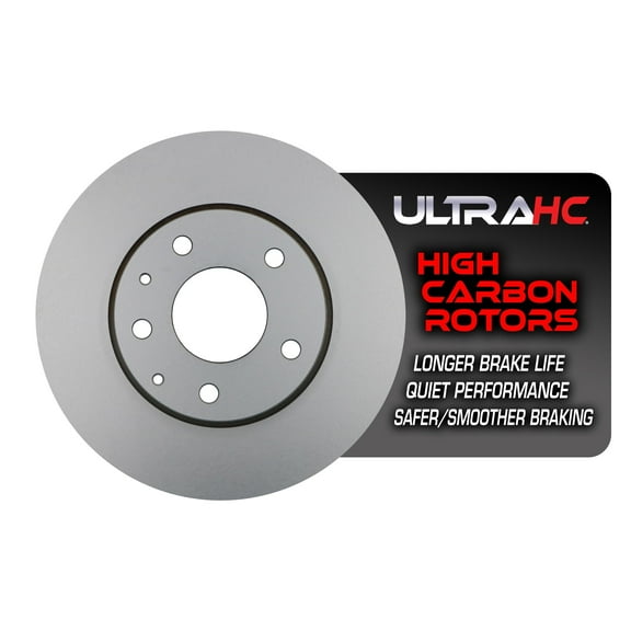 UltraHC Coated High Carbon Brake Rotor, Front UR020655, Mazda 3 2021-2019