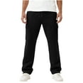 thumbnail image 5 of FDGIU Men's Elastic Waist with Drawstring Jogger Sweatpants - Comfy Pockets Pants for Casual Wear & Workout, 5 of 7