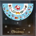 thumbnail image 3 of La bandera del jardín navideño de Fafi es brillante, el color es fino, la artesanía es exquisita, el patrón Navideño es duradero y reutilizable, decora el ambiente festivo, el ventilador navideño, 3 of 5