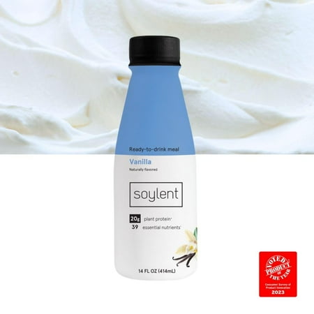 Soylent Vanilla Ready-to-Drink Meal with Coffee, 14 Fl. Oz.
