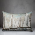 thumbnail image 3 of Creative Products Painterly Sailboats 14x20 Indoor / Outdoor Pillow, 3 of 3