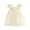 0$Beige85, variant on Lullu Girls Floral Embroidery Tulle Dress Flutter Sleeve Party Princess Dress, Sizes 1-6
