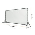 thumbnail image 5 of VEVOR 12x6FT Soccer Rebounder Net Iron Soccer Training Equipment Portable Bag, 5 of 7
