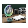 thumbnail image 4 of Pack 2 Ventiladores Redondos con Luz LED Color Verde, 4 of 10