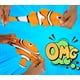 thumbnail image 2 of Figuras elásticas de Squish Pull Toys JA-RU Nemo, 2 unidades, 11 cm, 2 of 7