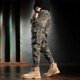 thumbnail image 4 of Pantalones cargo holgados de estilo coreano para hombre, pantalones casuales nuevos de estilo emo, pantalones largos de calle tecnológicos para hombre, pantalones de algodón de moda de corte regular d, 4 of 4