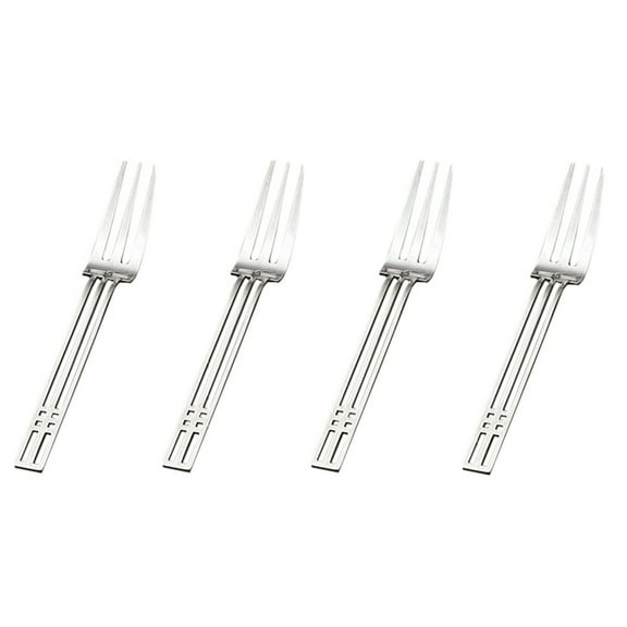 Sasaki Windows 18/8 Stainless Steel 8 1/8" Dinner Fork (Set of Four)