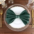 thumbnail image 6 of Efavormart Cloth Napkins Set of 25, 20x20  Inch Hunter Green Seamless Dinner Napkins, Washable Linen Table Napkin Cloth with Hemmed Edges for Weddings, Party and Banquet, 6 of 10