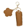 thumbnail image 3 of Unique Bargains 1 Pc Handbag Charms Keychains Durable Flower Mirror Bag Accessories Yellow Brown, 3 of 6