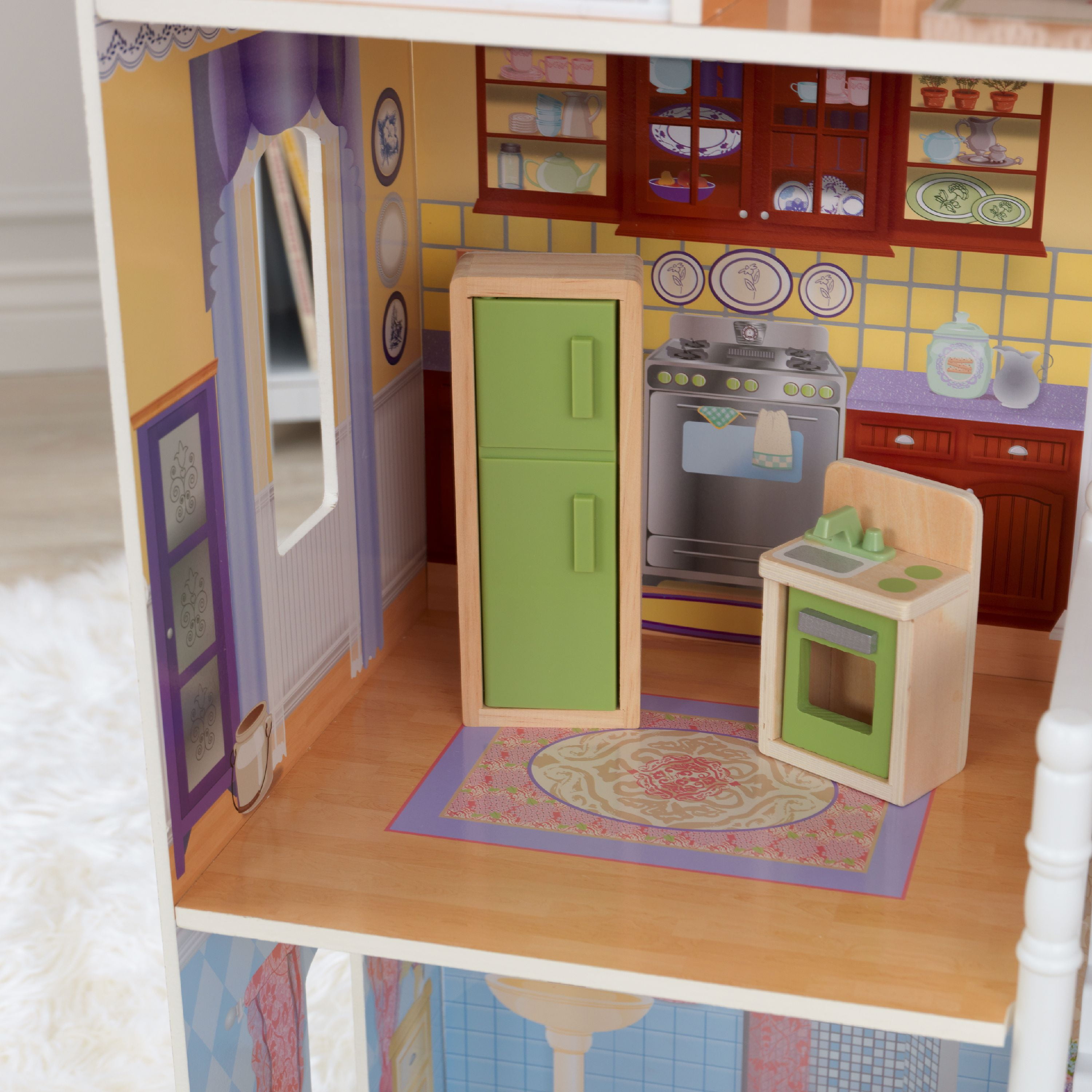 kidkraft savannah dollhouse with 13 accessories included