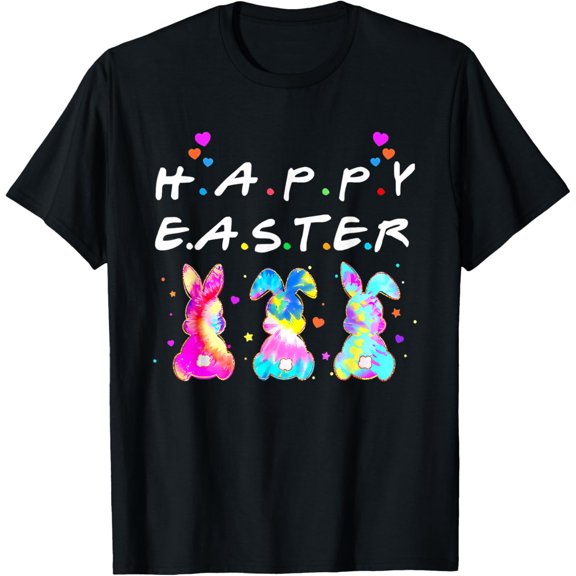 Happy Easter Cute Bunny Family Matching Easter 2025 Clothing T-Shirt