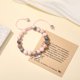 thumbnail image 2 of Pulsera MIXJOY con forma de dinosaurio con forma de cuerda rosa para adolescente, 2 of 7