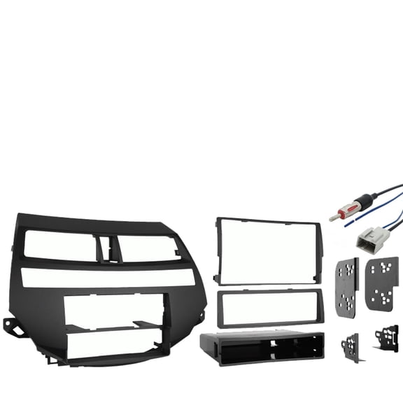 Fits Cadillac CTS-V 2003-2007 Gray Metra Single or Double DIN Dash Kit ...