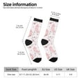thumbnail image 4 of Goofa Cute Piggy Ballerina Printed Men's Crew Socks, Soft Durable Breathable Moisture-Wicking with Odor Control Cotton socks, 4 of 9