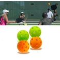 thumbnail image 3 of SAMYOMM 40/26 Holes Pickleball Balls,4Pcs Outdoor/Indoor Pickleball Balls,USAPA Approved, 3 of 8