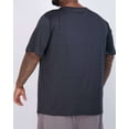 thumbnail image 4 of Real Essentials 3 Pack: Mens Big & Tall V-Neck Short-Sleeve Tech Stretch Dry-Fit T-Shirt (3X Tall-5X Tall), 4 of 6
