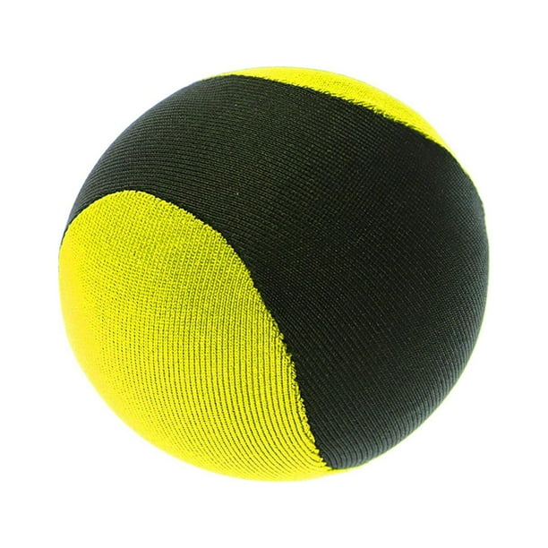 Pelota de playa que rebota, pelota antiestrés, pelota de juguete relajante de TPR, pelota para saltar Amarillo 60mm