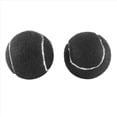 thumbnail image 2 of 12 Piezas Pelota de Tenis Precortada para Patas de Muebles y ProteccióN del Piso, Cubierta de Almohadilla de Fieltro Resistente y Duradera, Negro, 2 of 7