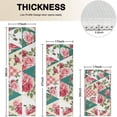 thumbnail image 4 of Pioneer Flower Floral Print Pattern Kitchen Rugs Sets Of 3,Kitchen Runner Rugs Non Skid Washable,Decorative Kitchen Floor Mats for Kitchen,Sink,Laundry,17"x30"+ 17"x47" + 17"x59", 4 of 6