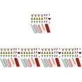 thumbnail image 5 of 400 pcs Wine Glass Marker Assorted Christmas Theme Wine Glass Marking Charm Supply, 5 of 8