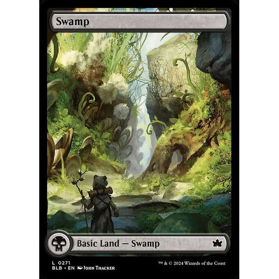 MtG Bloomburrow Common Swamp #271