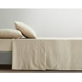 thumbnail image 6 of Chezmoi Collection Extra Soft Bed Sheets Set, Double Brushed Microfiber 14-Inches Deep Pockets, 5-Piece Sheet Set, Split King, Sand, 6 of 8