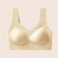 thumbnail image 5 of XIYON Women's Bra Ladies Seamless Back Hugging Beauty Bra No Underwire Fixed Chest Support Vest Bra Breathable, 5 of 5