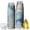 Blue and Gold Marble Pattern-1, variant on Blue and Gold Marble Pattern Bullet Tumbler, Vacuum Insulated Unique Insulated Beverage Holder Sweat-free Exterior Gifts Ideas for Home Office Outdoor Sports Car