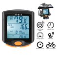 thumbnail image 3 of Greeniant Para bicicleta multifunción ordenador de bicicleta odómetro luminoso pantalla LCD Digital inalámbrico medidor de velocidad ciclismo Ciclismo, 3 of 6