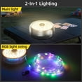 thumbnail image 3 of Elice Camping Lantern, 3-in-1Portable Camping String Lights with 13 Lighting Modes, 32.8ft Waterproof 4000mAh Battery Rechargeable Camping Lights for Tent Garden Party Decor, 3 of 10