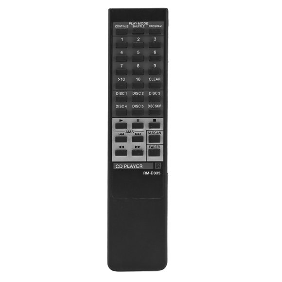 Replacement Remote Controlfor CDP,RM D335 Replaced Remote Replaced Remotefor Disc Player Remote Controlfor CDP Sleek Aesthetic