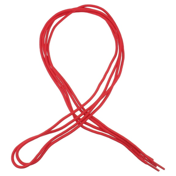 NUOLUX 1 Pair Red Polyester Shoelace for Casual Shoes Laces Easy Inserting and Durable