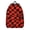 Red and Black, variant on Purple Wavy Checkered Pattern Backpack for School, Cute School Bag with Adjustable Shoulder Straps and Padded Back, 15.7"x11.8"x5.5"