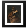 thumbnail image 2 of Giovanni Battista Beinaschi 12x14 Black Modern Framed Museum Art Print Titled - Saint Peter, 2 of 5