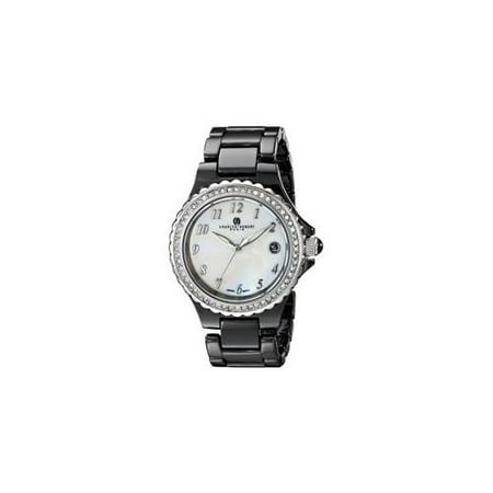 Charles-Hubert, Paris Women's 6904-B Premium Collection Analog Display Japanese Quartz Black Watch