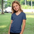 thumbnail image 1 of Boys Tops Casual Short Sleeve Collared Shirt for Everyday Play Soft Blend Tee Top for Spring Summer, 1 of 5