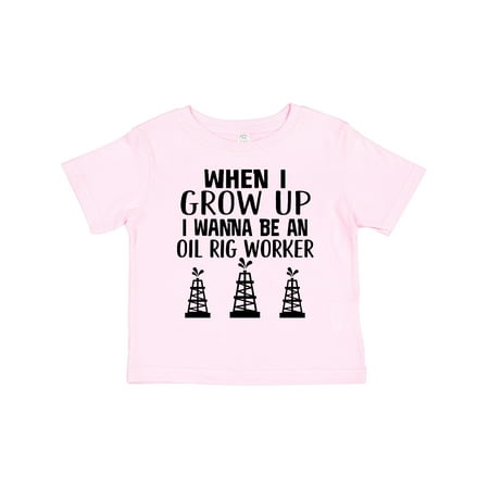 

Inktastic Future Oil Rig Worker Gift Toddler Boy or Toddler Girl T-Shirt
