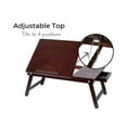 thumbnail image 3 of BirdRock Home Bamboo Laptop Bed Lap Tray - Natural, 3 of 8