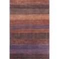 thumbnail image 2 of Addison Rugs Mayfield Premium Machine Washable Transitional Stripes Paprika Rectangle Rug, 5' x 7'6", 2 of 6