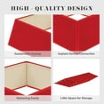 thumbnail image 3 of Tree Nest Contemporary Red Christmas Tree Skirt Collar, Large, 27.6in, 3 of 4