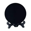 thumbnail image 3 of HILABEE Obsidian Circle Disc Obsidian Mirror,Black Round Mirror,,Home Decoration,Office S, 3 of 9