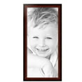 thumbnail image 2 of ArtToFrames 15" x 33" Matte mahogany Diploma Picture Frame, 15x33 inch Brown Wood Poster Frame (WOM-5108), 2 Pack, 2 of 6