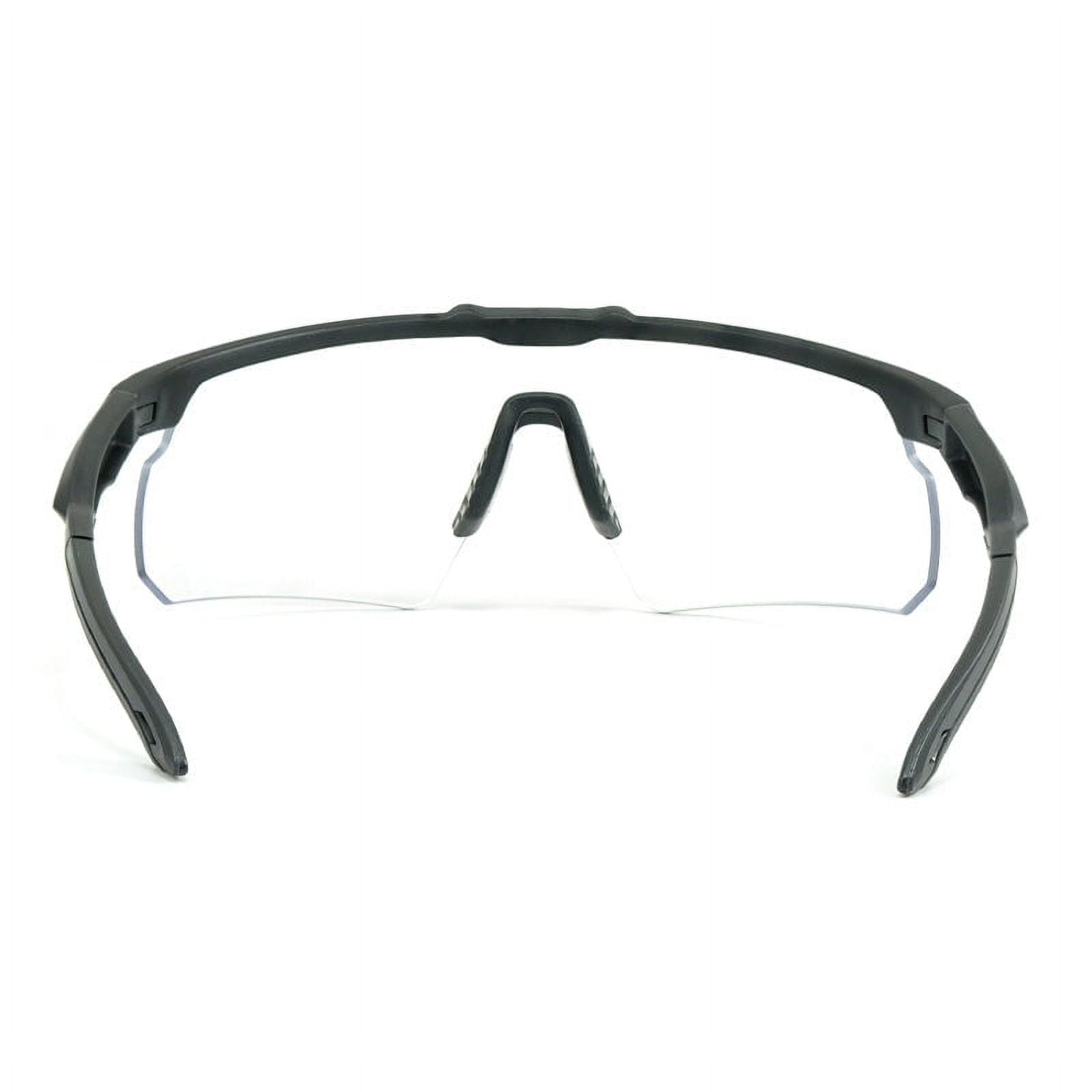 Hyper Tough Safety Glasses ANSI Z87.1 Clear Lens Eyewear for