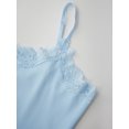 thumbnail image 4 of Women's Lace Trim Basic Camisole Sleeveless Y2K Spaghetti Strap Slim Fit Cami Tops, 4 of 7