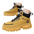 thumbnail image 3 of Dsscvnef Bottes d'Hiver pour Hommes Doublées Chaudes Confortables pour Randonnée Décontractée par Temps Froid, 3 of 9